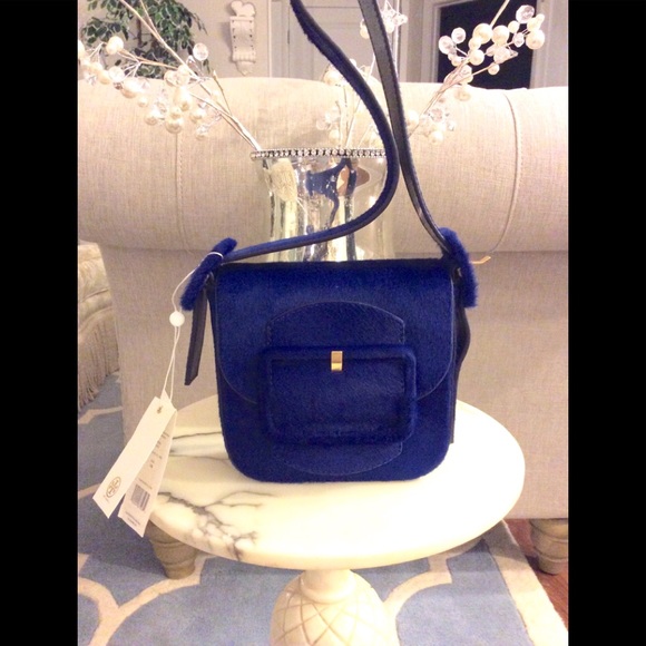 ⭐️SOLD⭐️ Tory Burch Sawyer Calf Hair Handbag $498 - Picture 2 of 8